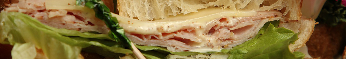 Eating Sandwich Cheesesteak at Ricky's Sub Shop restaurant in Dearborn, MI.